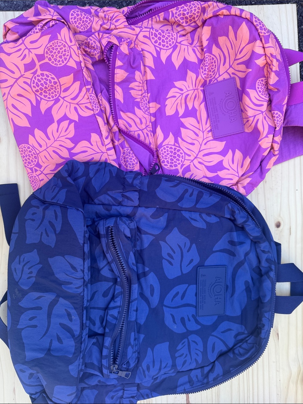 Aloha backpacks